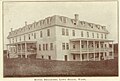 Breakers Hotel, Long Beach, looking east from beach