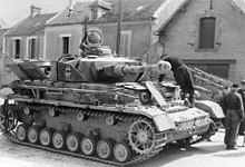Photographie d'un Panzer.