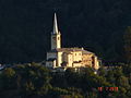 La chiesa al tramonto