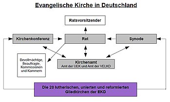 Organización interna de la EKD