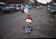 Main Street, Parkersburg, Iowa, 1991