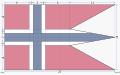 Norway (state, war & naval ensign)