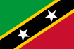 Bandera de Saint Kitts y Nevis