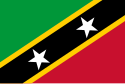 Flage de Sankte Kits e Nevis