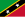 Sent Kitts hem Nevis bayrak