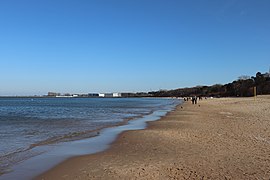 Praia em Brzeźno