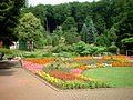 Botanischer Garten mit Bauernhaus