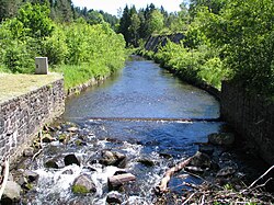 Innerste u města Clausthal-Zellerfeld