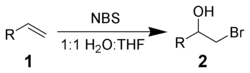 Bromohydrin formation