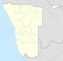 Uis mine is located in Namibia