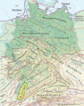 Natural regions of Germany