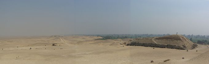 Panorama Meidumske nekropole