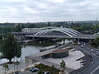 pont ferroviaire sur l'Oise en Gare de Pontoise