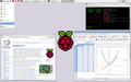 Raspbian; official Pi OS 2015 desktop version