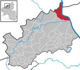 Läget för Remagen i Landkreis Ahrweiler