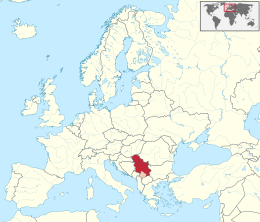 Serbia - Localizazion