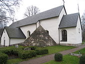 Adlerbergska gravkoret vid Järfälla kyrka.
