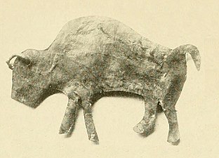 Skin effigy of a Buffalo used in the Lakota Sun Dance