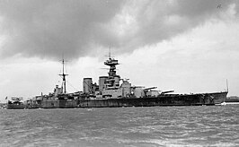 HMS Hood rond 1932