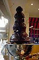 Chocolate fountain.