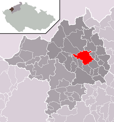 Chomutov – Mappa