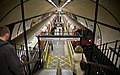 Image 20Clapham Common Underground station north and south-bound platforms on the Northern line.