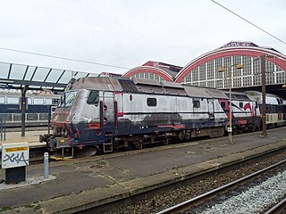 DSB ME 1515 at Copenhagen Central Station.