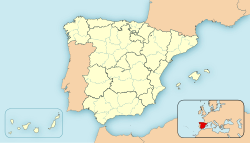 Tarraco ubicada en España