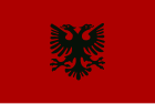Drapeau de la principauté d'Albanie de 1920 à 1925