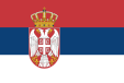 Bandera de Selecció de futbol de Sèrbia