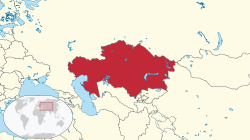 Kazahstanan Tazovaldkund Қазақстан Республикасы (kaz.) Республика Казахстан (ven.)