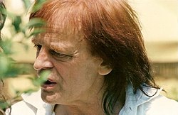 Klaus Kinski Cannesin elokuvajuhlissa 1980-luvun alkupuolella.