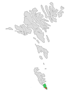 Location of Sumba Municipality in the Faroe Islands