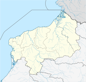 Atacames ubicada en Esmeraldas (Ecuador)