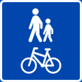 Shared-use footway[N 6]