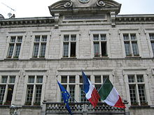 L'hôtel de ville de Nantua.