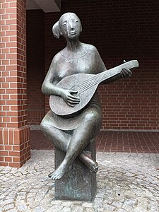 Sculpture “Lute Player”