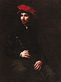 Portret van een heer door Frans Hermesdorf (1854-1904)