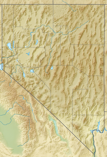 Bird Spring Range is located in Nevada