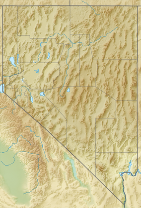 Map showing the location of Black Rock Desert–High Rock Canyon Emigrant Trails