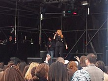 Karaca performing in Brussels, May 2012