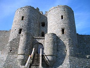 Torhaus von Harlech Castle