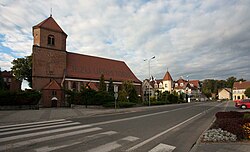 Rua Kilińskiego - vista da praça principal em direção ao leste