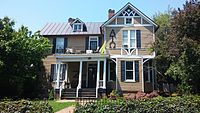 The Alpha Tau Omega house at the University of Virginia.