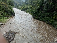 Western Nayar in its nascent stage, close to its source near the base of Dudhatoli hills