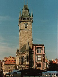 Hen Neuadd y Dref (Staroměstská radnice), Hen Dref, Prag