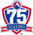 Logo zum 75. Jahrestag der AHL