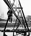 Schwebe-Fahrrad Eugen Langens in Köln-Deutz, 1894