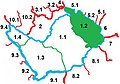 Stadtteil von Tuttlingen, markiert ist Nendingen