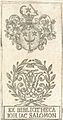 Exlibris für Johann Jacob Salomon, 18. Jahrhundert
